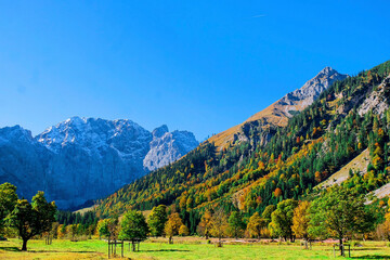 Fototapeta na wymiar Ahornboden Karwendel