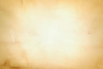 Aged texture of old vintage brown paper, can be use as abstract background, wallpaper,  webpage, copy space for text.