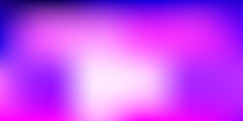 Light Purple, Pink vector blurred background.