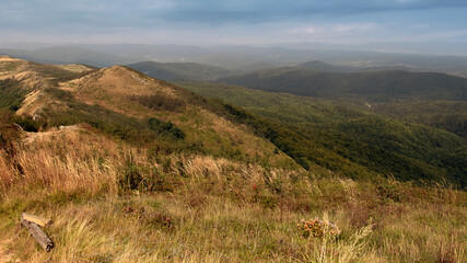 Picturesque landscape in Bieszczady Mountains © Piotr Gdula