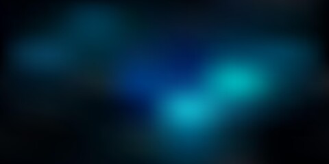 Obraz premium Dark blue vector blurred backdrop.