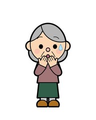 高齢 女性 焦る