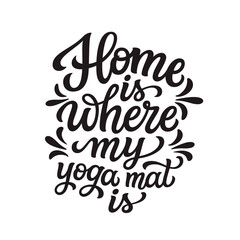 Home is where my yoga mat is