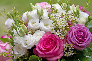 Romantischer Blumenstrauß