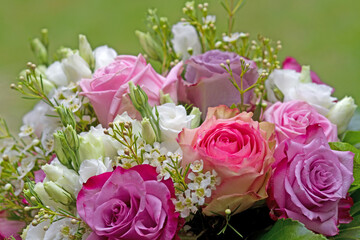 Romantischer Blumenstrauß