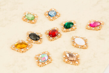 Rhinestone cabochons