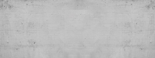 Grey gray white stone concrete texture background panorama banner long	
