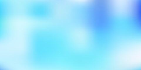 Fototapeta premium Light blue vector blurred layout.
