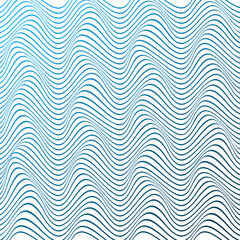 ABSTRACT COLORFUL GRADIENT WAVY LINE PATTERN BACKGROUND. COVER DESIGN VECTOR