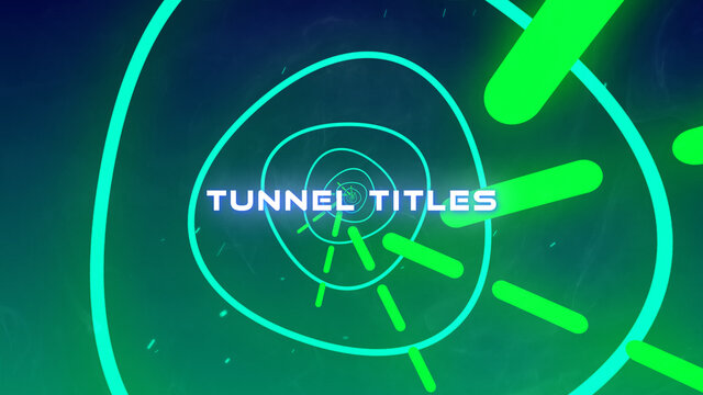 Smoke Neon Tunnel Titles