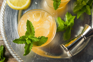 Refreshing Boozy Whiskey Smash