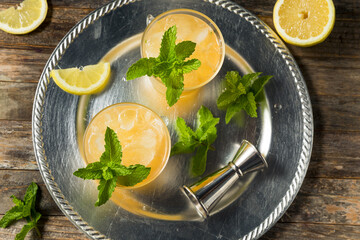 Refreshing Boozy Whiskey Smash