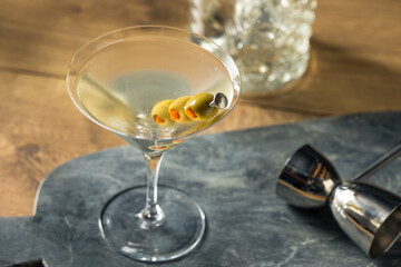Boozy Traditional Dirty Martini