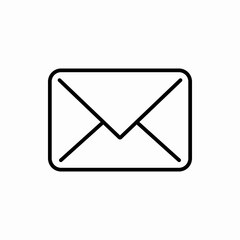 Outline mail icon.Mail vector illustration. Symbol for web and mobile