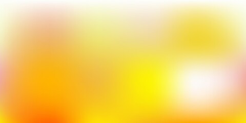 Dark Yellow vector blurred backdrop.