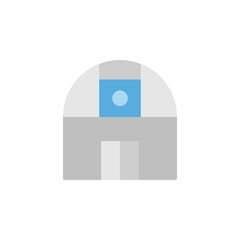 Telescope icon. Simple color vector elements of knowledge icons for ui and ux, website or mobile application