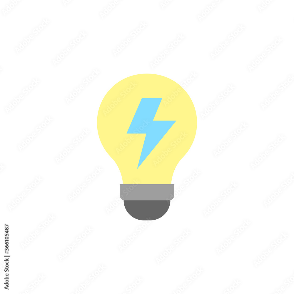Poster idea, bulb, innovation icon. simple color vector elements of innovations icons for ui and ux, websit