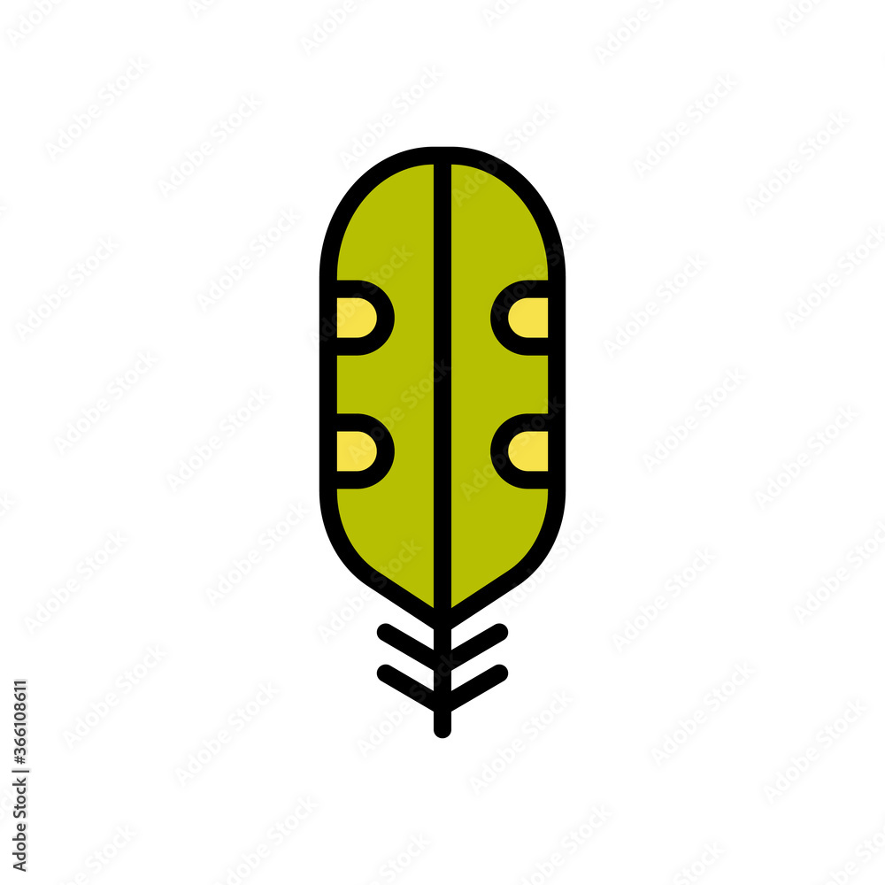 Aufkleber wing bird icon. simple color with outline vector elements of feather icons for ui and ux, website or