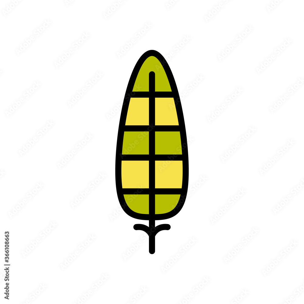 Poster wing bird icon. simple color with outline vector elements of feather icons for ui and ux, website or