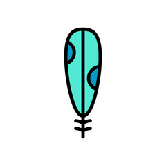 Wing bird icon. Simple color with outline vector elements of feather icons for ui and ux, website or mobile application