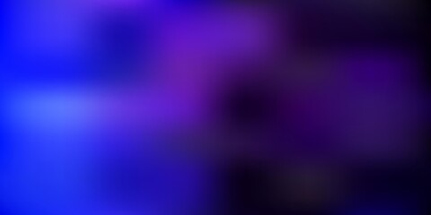 Obraz premium Dark pink, blue vector abstract blur pattern.