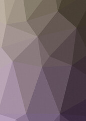 Fototapeta premium Mint Green color Abstract color Low-Polygones Generative Art background illustration
