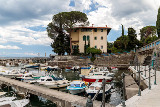 An der Lungomare zwischen Volosko, Opatija und Lovran
