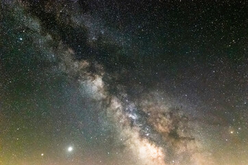 Fototapeta premium Milky Way in a Dark Sky