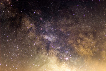 Core of the Milky Way in a Dark Sky