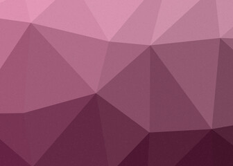Obraz premium Rose Red color Abstract color Low-Polygones Generative Art background illustration