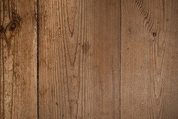 Obraz premium Old wooden planks, old floor, neglected floor. Perfect for texture. 