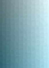 Cyan color Abstract color Low-Polygones Generative Art background illustration