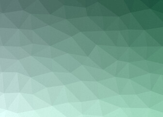 Mint color Abstract color Low-Polygones Generative Art background illustration