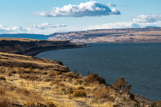 Columbia River close to Umatilla, Oregon