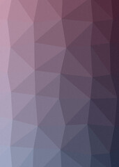 Cobalt Blue color Abstract color Low-Polygones Generative Art background illustration