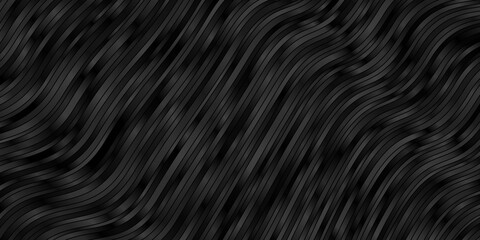 Dark Blue, Green vector layout with wry lines. Colorful illustration, which consists of curves. Pattern for ads, commercials.