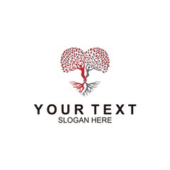 symbol icon Illustration Of human shape isolated tree love inspiration