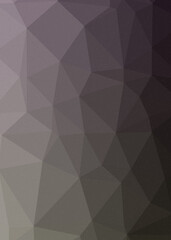 Obraz premium Hunter Green color Abstract color Low-Polygones Generative Art background illustration