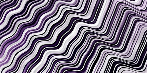 Light Purple vector background with curved lines. Colorful illustration with curved lines. Template for your UI design.