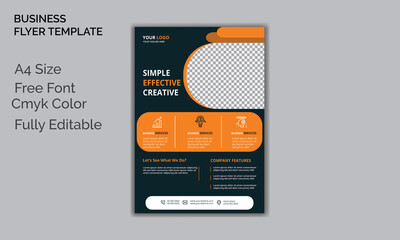 corporate business agency flyer template