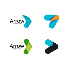 Arrow ilustration logo