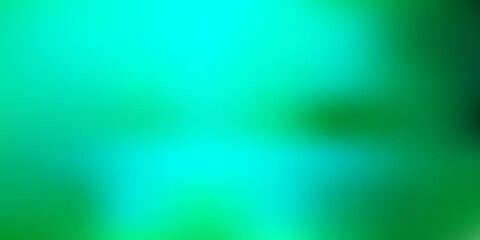 Light green vector blurred template.