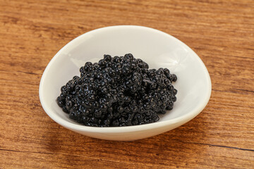 Luxury strugeon fish black caviar
