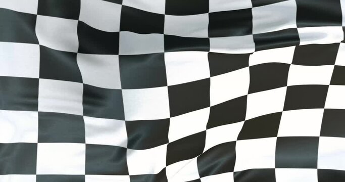Race flag background