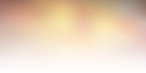 Dark green, yellow vector gradient blur pattern.