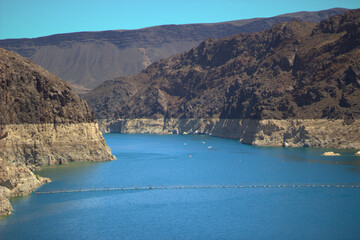 Fototapeta premium hoover dam lake mead