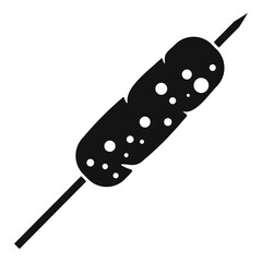 Dubai sweet stick icon. Simple illustration of dubai sweet stick vector icon for web design isolated on white background