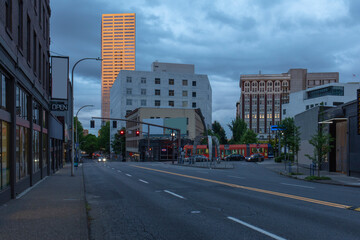 Cityscape in Portland, Oregon