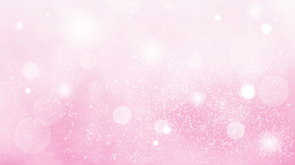 Fototapeta na wymiar 綺麗なパーティクル背景素材 ピンク色