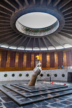 Eternal flame on Mamayev Kurgan